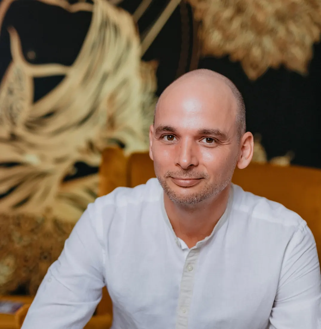 Molnár Péter portréja